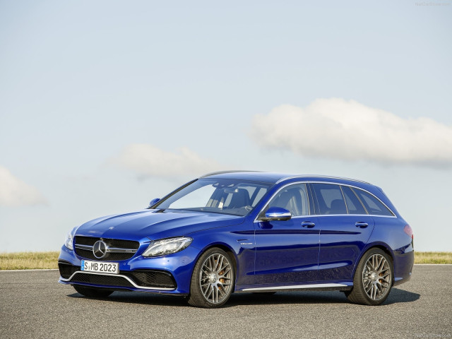 mercedes-benz c63 amg estate pic #129521