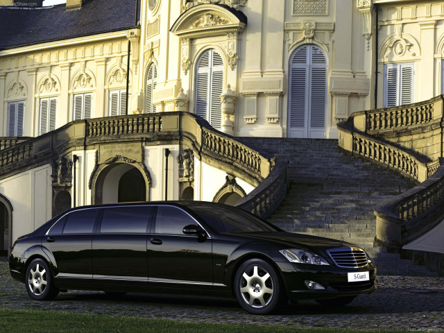 mercedes-benz s 600 pullman guard limousine pic #41778