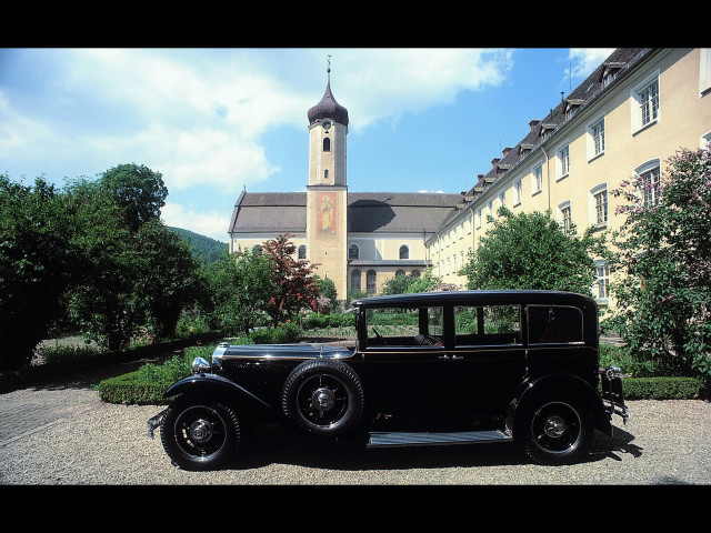 mercedes-benz nurburg 460 popemobile pic #53847