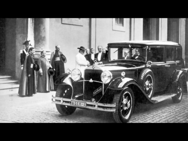 mercedes-benz nurburg 460 popemobile pic #53858