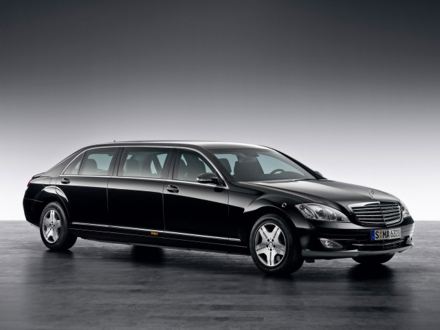 mercedes-benz s 600 pullman guard limousine pic #58441