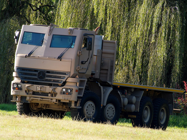 mercedes-benz actros armored pic #70055