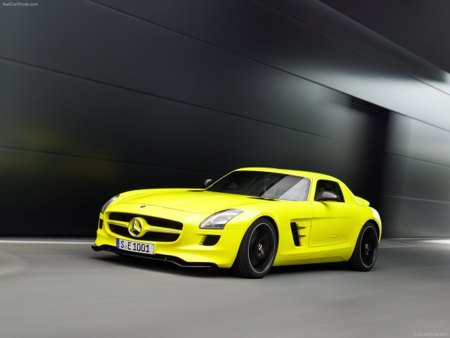 mercedes-benz sls amg e-cell pic #74557