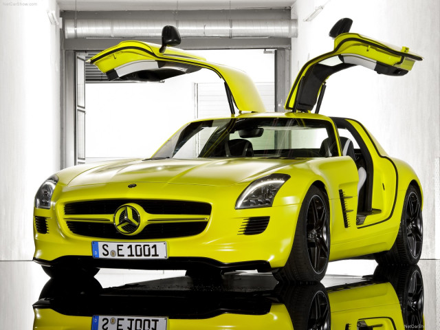 mercedes-benz sls amg e-cell pic #74558