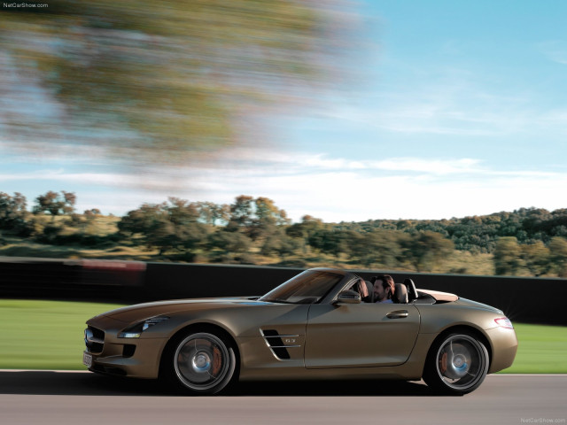 mercedes-benz sls amg roadster pic #81013