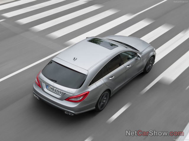 mercedes-benz cls63 amg shooting brake pic #93416