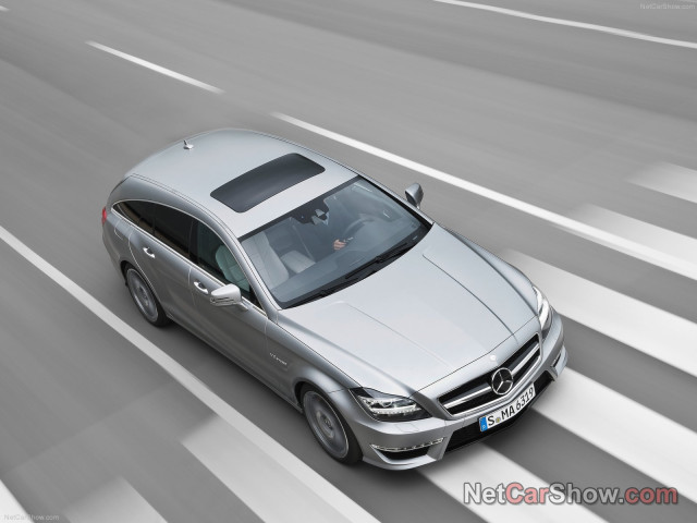 mercedes-benz cls63 amg shooting brake pic #93420