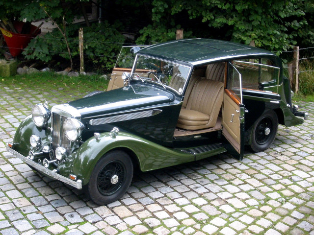 daimler light straight eight sports saloon (1938) pic #45523