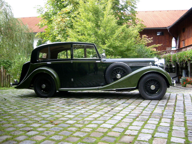 daimler light straight eight sports saloon (1938) pic #45524