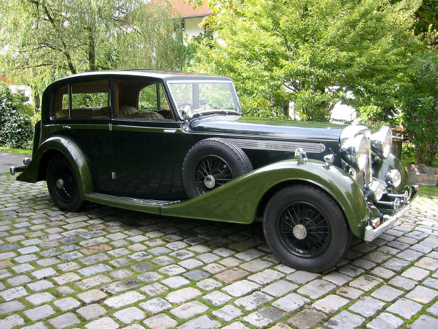 daimler light straight eight sports saloon (1938) pic #45526