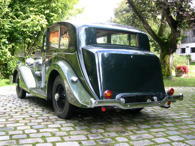 daimler light straight eight sports saloon (1938) pic #45527