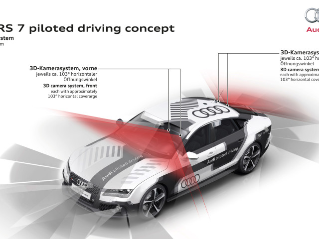 audi rs7 piloted driving pic #130741