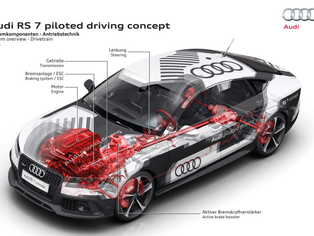 audi rs7 piloted driving pic #130742