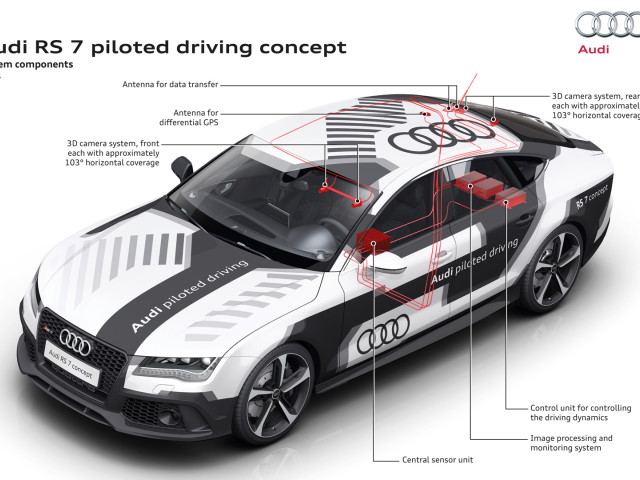 audi rs7 piloted driving pic #130743