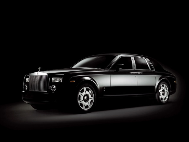 rolls-royce phantom black pic #37374