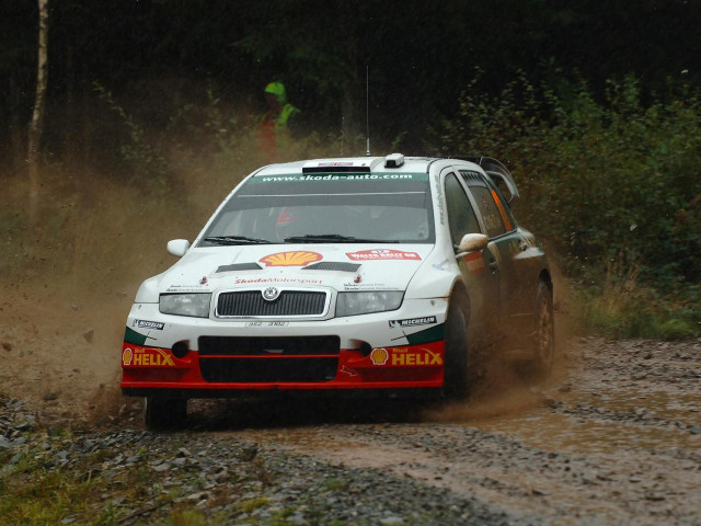 skoda fabia wrc pic #28932