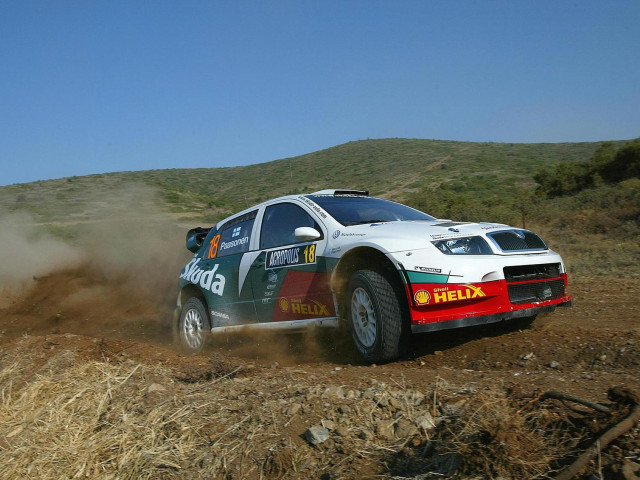 skoda fabia wrc pic #28947