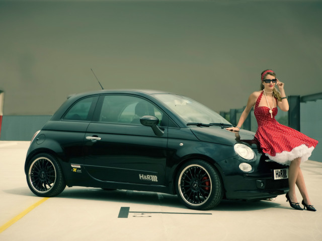 h&r springs fiat 500 pic #47803