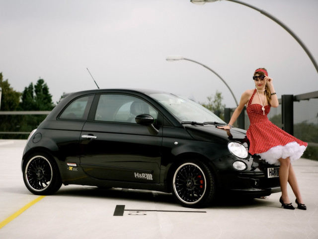 h&r springs fiat 500 pic #47804