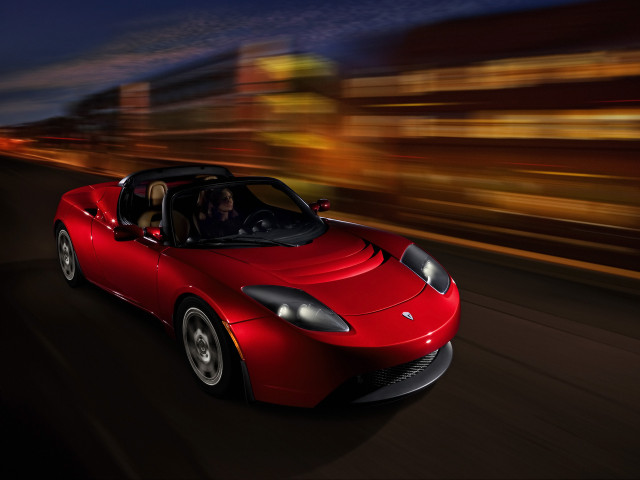 tesla roadster pic #37287