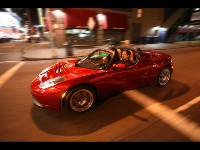 tesla roadster pic #47903