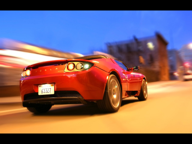 tesla roadster pic #47905