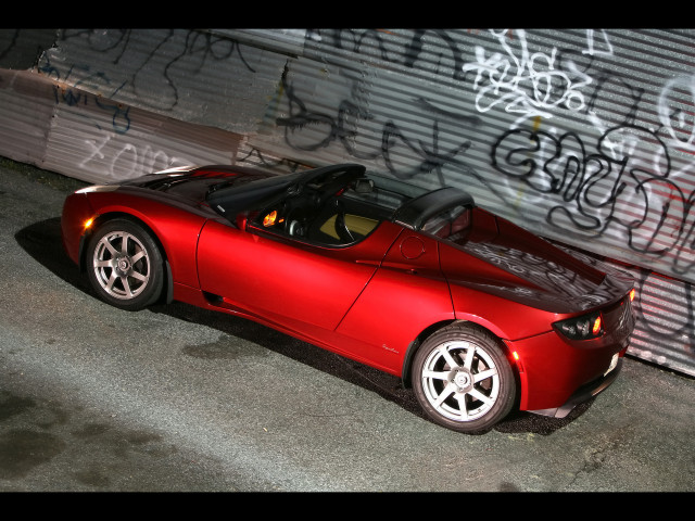 tesla roadster pic #47906