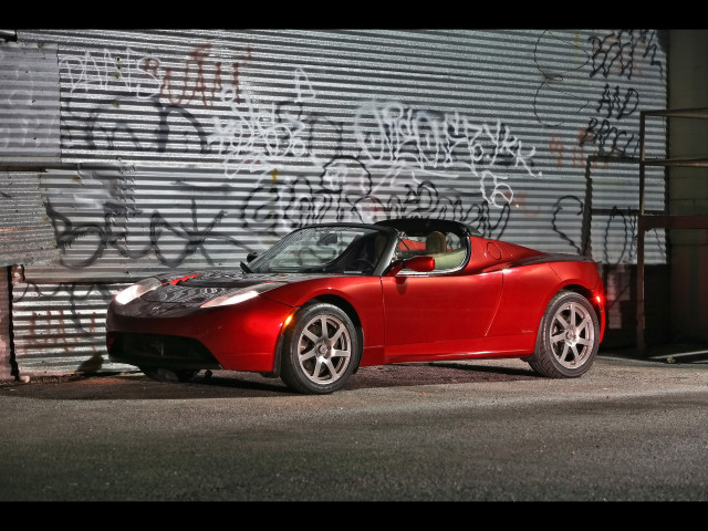 tesla roadster pic #47907