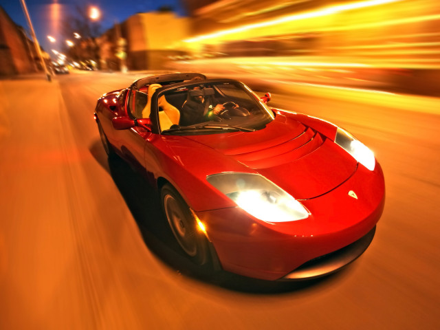 tesla roadster pic #47909