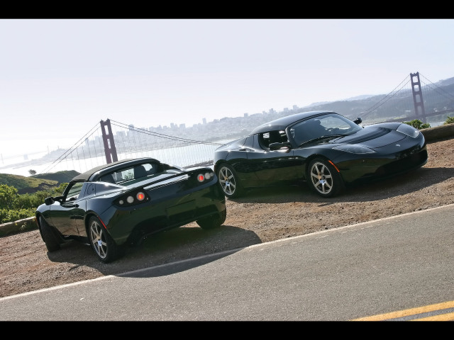 tesla roadster pic #47910