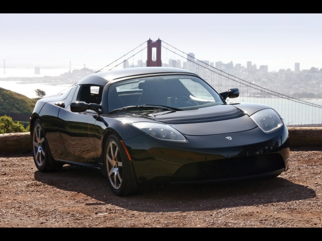 tesla roadster pic #47915