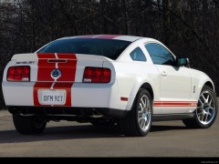 ford mustang shelby gt500 red stripe pic #43421