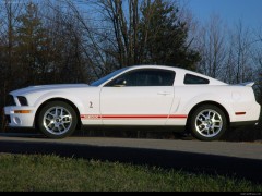 ford mustang shelby gt500 red stripe pic #43424