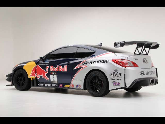 rmr red bull hyundai genesis coupe pic #61443