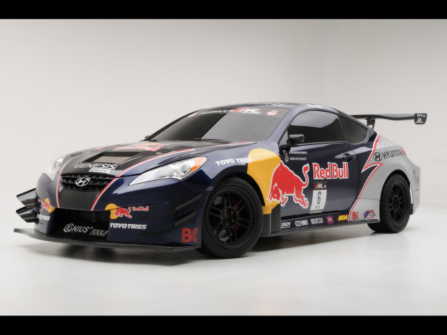 rmr red bull hyundai genesis coupe pic #61445