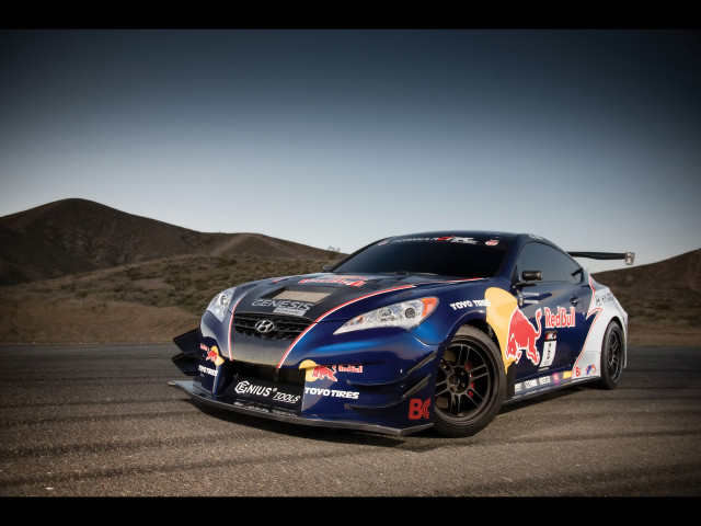 rmr red bull hyundai genesis coupe pic #61450