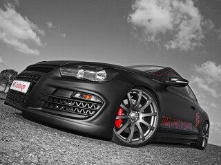 MR Car Design VW Scirocco Black Rocco