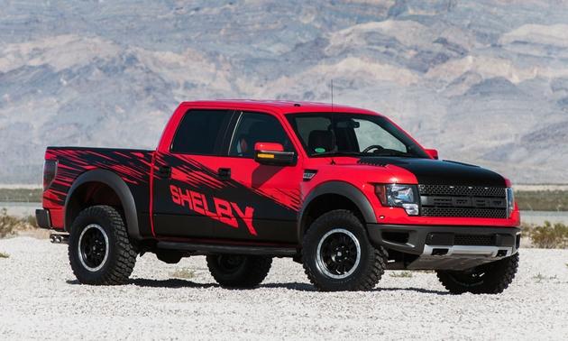 Shelby Raptor pickup was unveiled at New York auto show