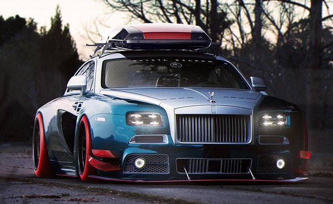 Thanks God, This Rolls-Royce Wraith Is Not Real