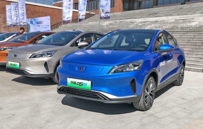 Geely launched the production of electric crossover Emgrand GSE