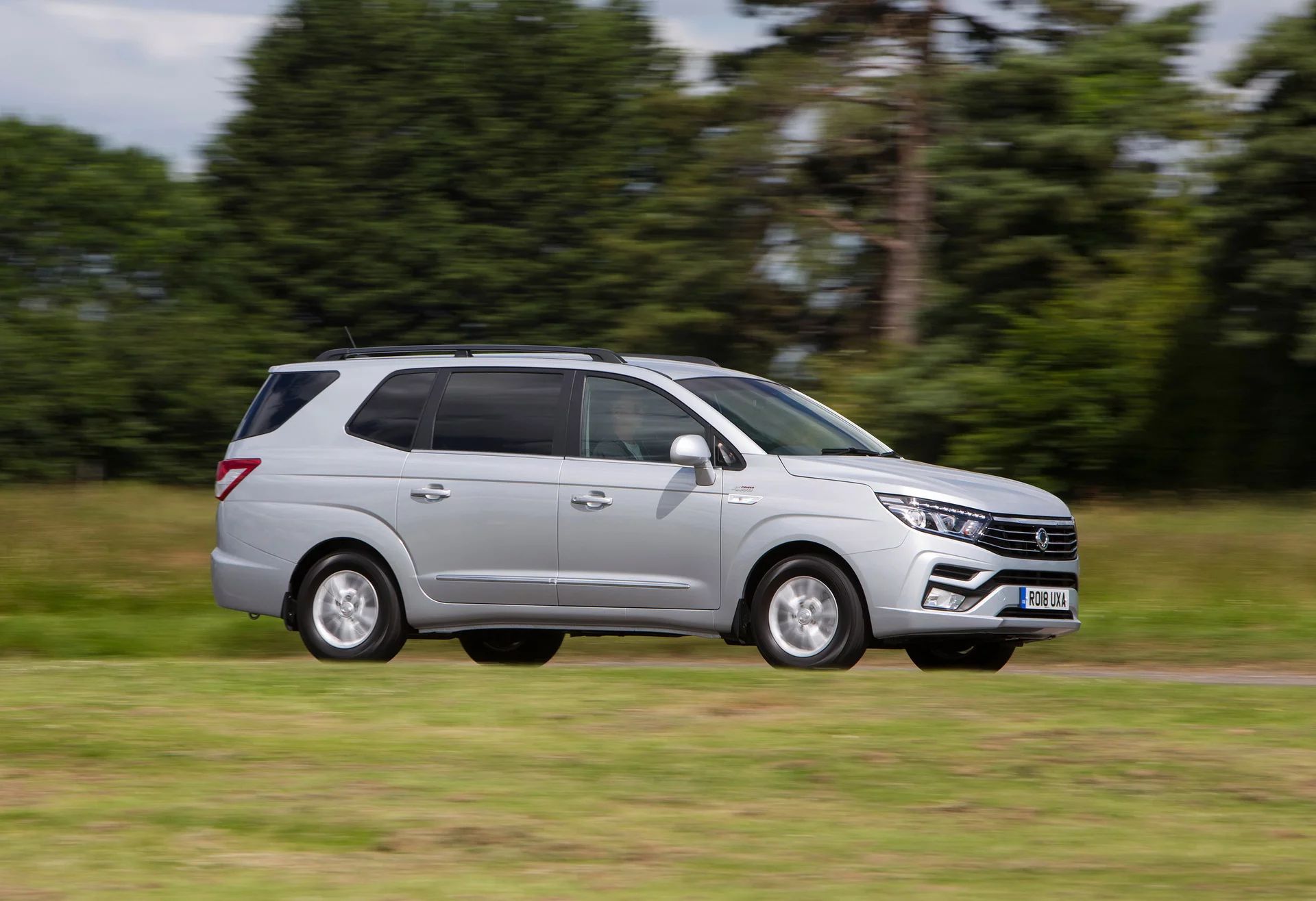 Restyled SsangYong Turismo in the serial view