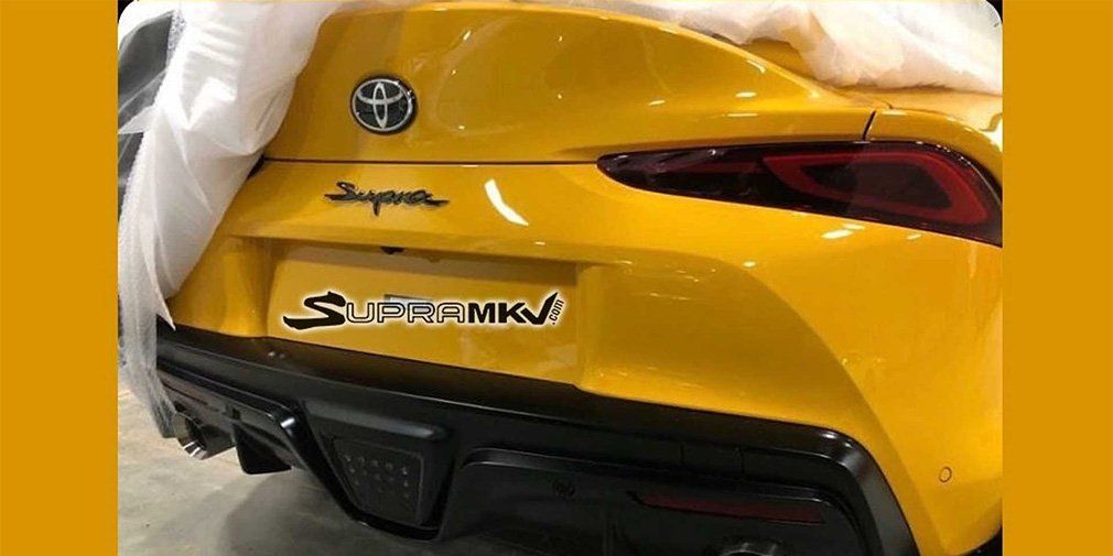 A new photo of a revived Toyota Supra has appeared