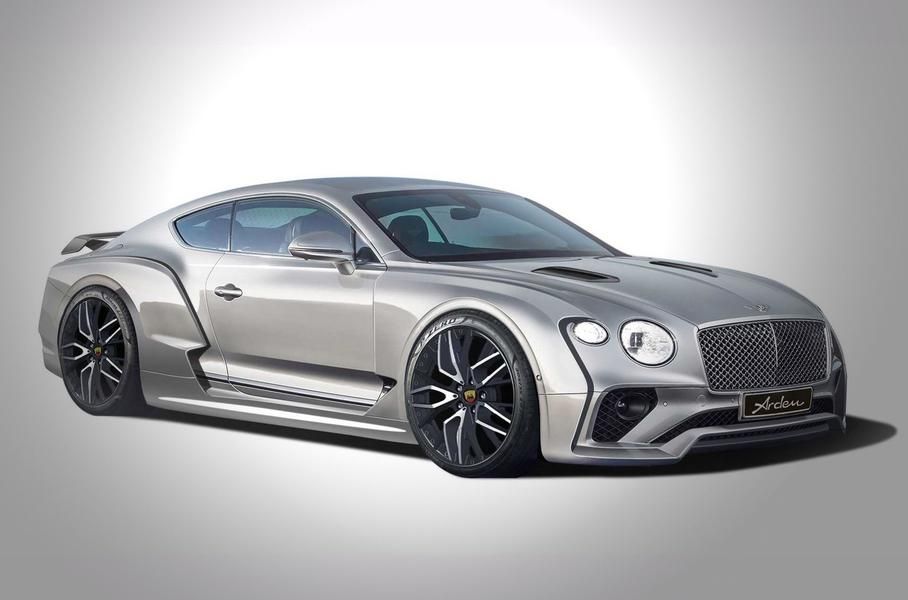 The tuning studio built a wide-angle Bentley Continental GT