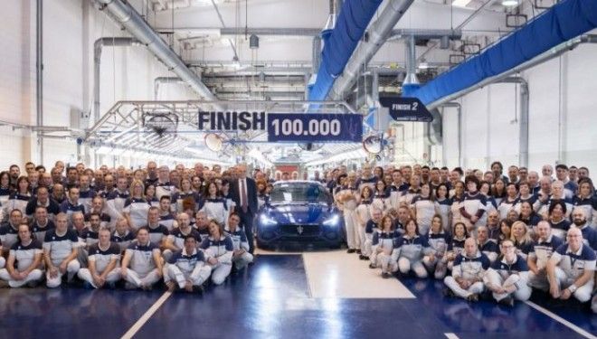 Maserati made 100 thousand Ghibli Sedans in 6 years