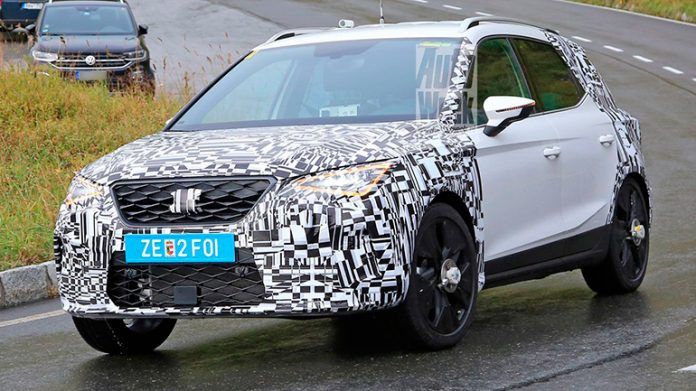 Updated Seat Arona goes to tests